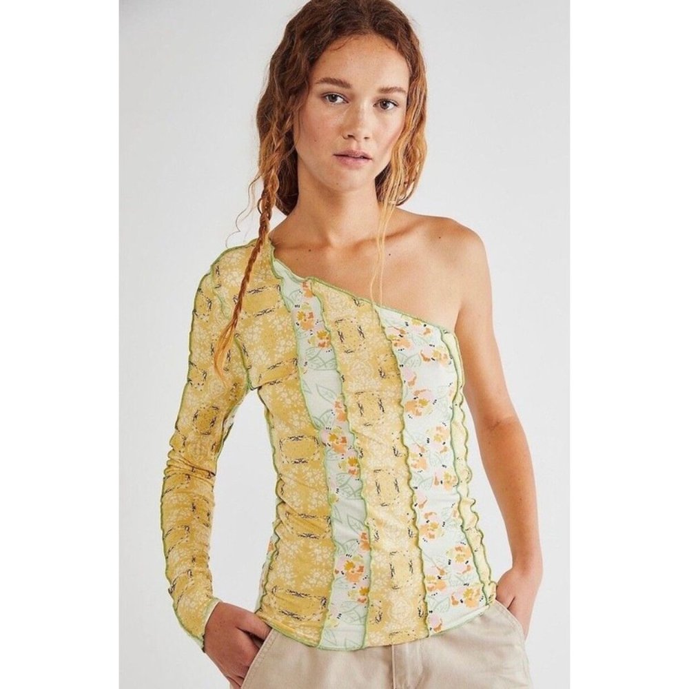 Free People NWT Size XL Meow Top